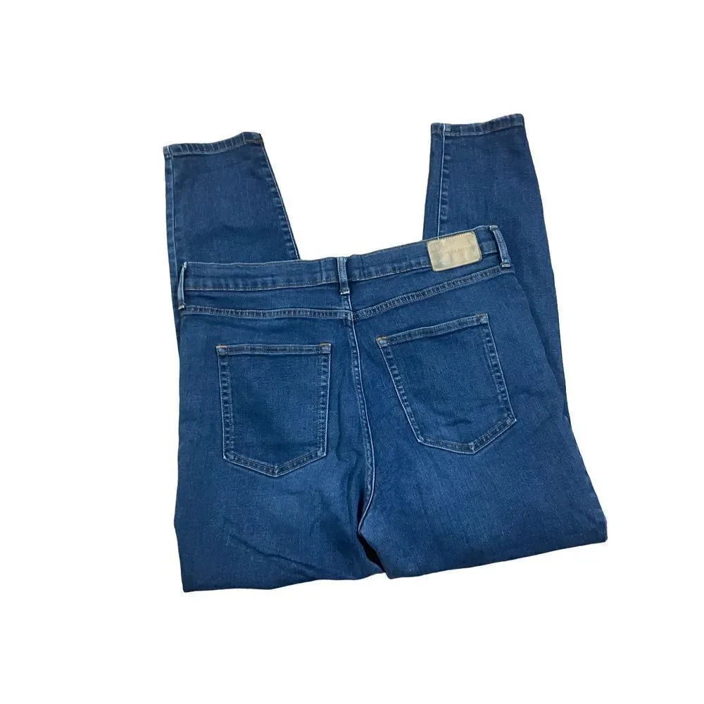 Everlane high rise straight leg jeans 33”‎